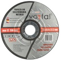Tarcza do szlifowania metalu VORFAL 125 x 6,4 x 22,3 mm T27 A24PBF